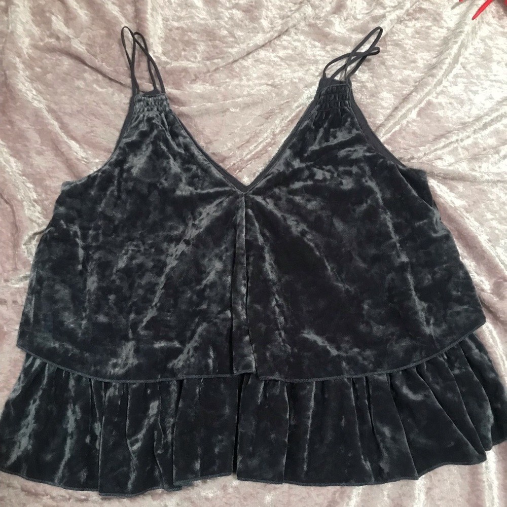 aerie velvet tank top
